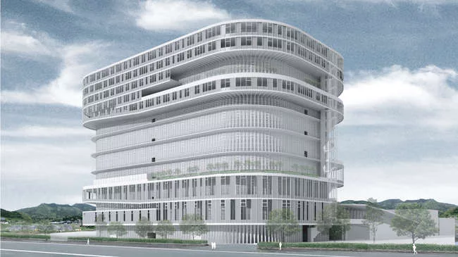 <strong>Best Future Projects: Commercial Mixed Use</strong><br />Osamu Morishita Architect & Associates<br />JST Product Complex<br />Tsuyama, Japan
