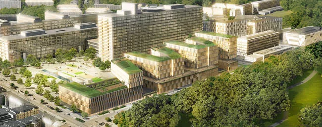 <strong>Best Future Projects: Health Care</strong><br />3XN<br />Rigshospitalet - The North Wing<br />Copenhagen, Denmark