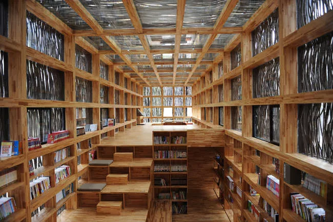 <strong>Best Cultural Building</strong><br />Li Xiadong Atelier<br />Liyuan Library <br />Beijing, China