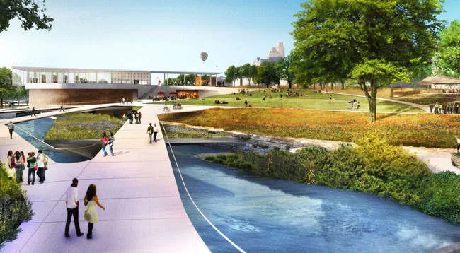 Waller Creek Design Competition, CMG and Public Architecture