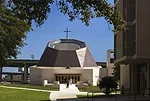 Pelli Clarke Pelli's St. Katharine Drexel Chapel at Xavier University in New Orleans, Louisiana.<br />