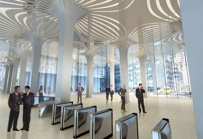 Zaha Hadid Architects' scheme for 425 Park Avenue in New York City.