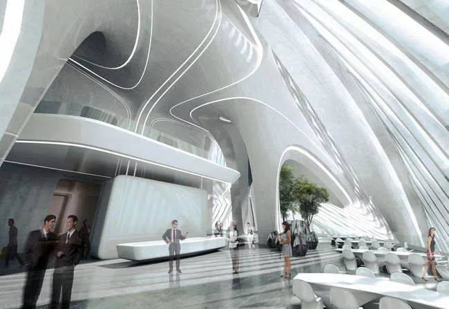 Zaha Hadid Architects' scheme for 425 Park Avenue in New York City.