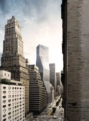 OMA's scheme for 425 Park Avenue in New York City.