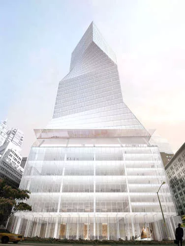 OMA's scheme for 425 Park Avenue in New York City.
