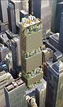 Rogers Stirk Harbour &amp; Partners scheme for 425 Park Avenue in New York City.