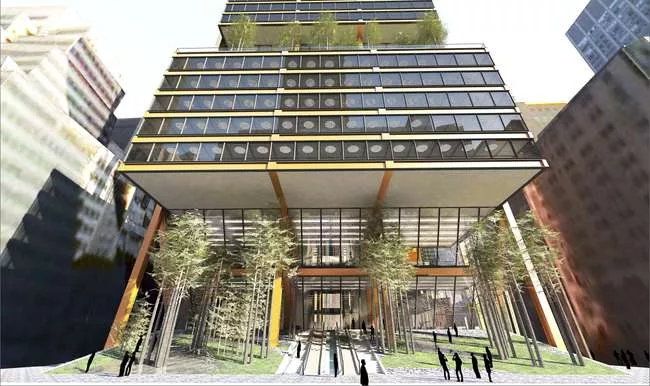 Rogers Stirk Harbour & Partners scheme for 425 Park Avenue in New York City.
