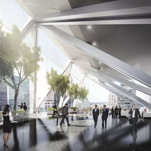 Foster + Partners' winning scheme for 425 Park Avenue in New York City.