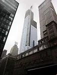 Early Hurricane Sandy Winds Partially Collapse Crane at NYC "Billionaire's Haven"