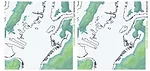 Rising water level models from <em>On the Water: Palisade Bay</em> were used as point of departure for the proposals shown in <em>Rising Currents</em>