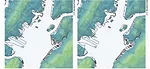 Rising water level models from <em>On the Water: Palisade Bay</em> were used as point of departure for the proposals shown in <em>Rising Currents</em>