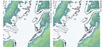 Rising water level models from <em>On the Water: Palisade Bay</em> were used as point of departure for the proposals shown in <em>Rising Currents</em>