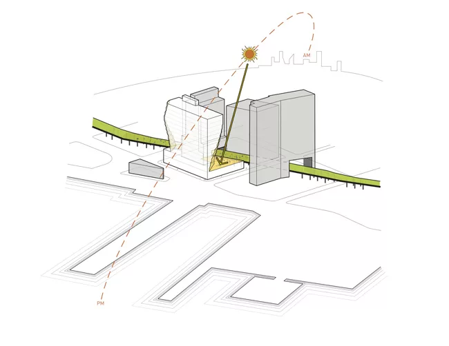 Gang's Solar Carve Tower Will Keep High Line in the Spotlight