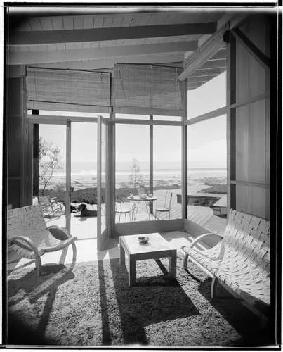 Martin residence by Hervey Parke Clark (landscape by Thomas D. Church) in Aptos, California, c. 1950