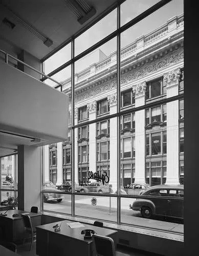 <p>Equitable Building<br />Pietro Belluschi<br />Portland, OR<br />1948</p>