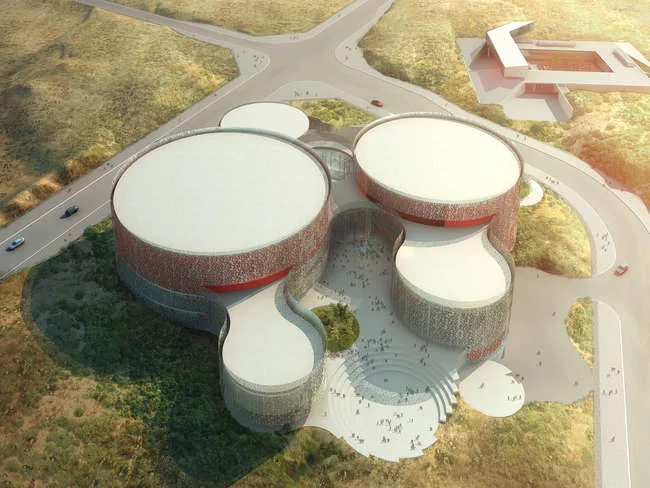 Cannon Design - Ordos Performing Arts Center - Ordos, China