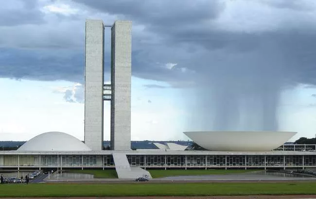 National Congress of Brazil. Brasilia, Brazil