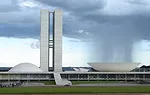 National Congress of Brazil. Brasilia, Brazil