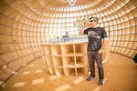 An egg-shaped beach bar pavilion by Los Carpinteros may have been the most popular art intervention at this year's the Art Basel Miami Beach.
