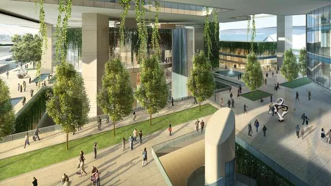<p>The site of the Shanghai World  Expo in 2010 is now being transformed  into a sprawling, mixed-use  district. Atlanta-based John Portman &amp;  Associates won a design competition in 2011 for a clu