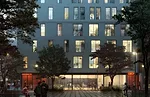 nARCHITECTS's winning design for a micro-unit apartment building in Manhattan's Kips Bay neighborhood.