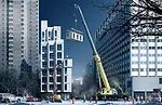 nARCHITECTS's winning design for a micro-unit apartment building in Manhattan's Kips Bay neighborhood.