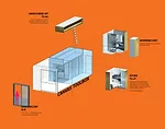 nARCHITECTS's winning design for a micro-unit apartment building in Manhattan's Kips Bay neighborhood.