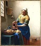 From the Rijksmuseum Collection: Johannes Vermeer, <em>The Milkmaid</em>, 1658-1660