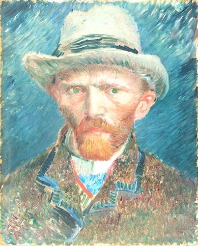 From the Rijksmuseum Collection: Vincent van Gogh, <em>Selfportrait</em>, 1887