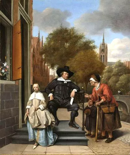 From the Rijksmuseum Collection: Jan Steen, <em>A Burgomaster of Delft and His Daughter</em>, 1655