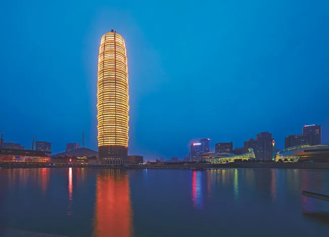 Zhengzhou Greenland Plaza<br />Skidmore, Owings &amp; Merrill (SOM)<br />Zhengzhou, China