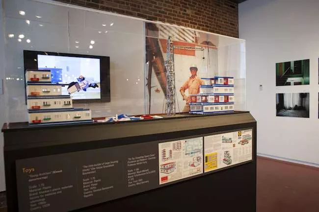 Installation view of <em>Cold War Cool Digital</em> on view at the Pratt Institute in Brooklyn through March 20.<br />
