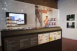 Installation view of <em>Cold War Cool Digital</em> on view at the Pratt Institute in Brooklyn through March 20.<br />