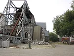 The original 19th century Christchurch Cathedral was damaged in an  earthquake in September 2010, and subsequently suffered a major collapse  in the February 2011 quake.