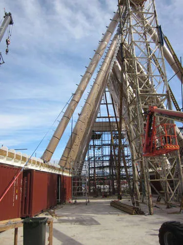 The original 19th century Christchurch Cathedral was damaged in an earthquake in September 2010, and subsequently suffered a major collapse in the February 2011 quake.