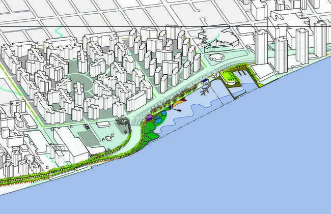 WXY Architecture + Urban Design's Blueway Plan for New York City's East River.