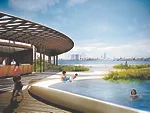 WXY Architecture + Urban Design's Blueway Plan for New York City's East River.