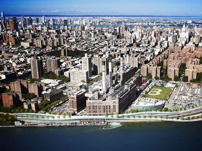 WXY Architecture + Urban Design's Blueway Plan for New York City's East River.