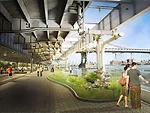 WXY Architecture + Urban Design's Blueway Plan for New York City's East River.