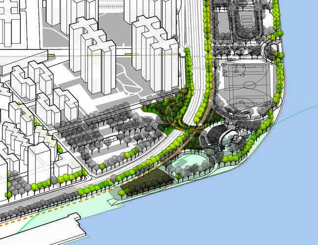 WXY Architecture + Urban Design's Blueway Plan for New York City's East River.