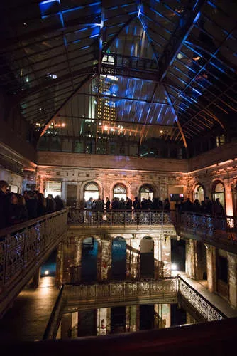 The atrium at 5 Beekman Street.