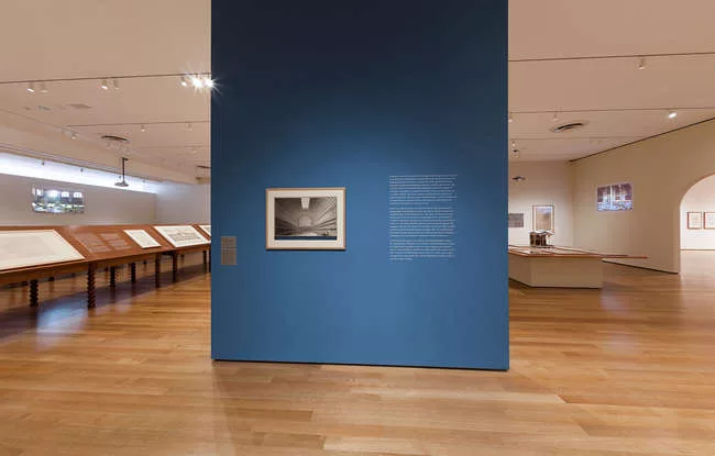 Installation view of exhibition 'Henri Labrouste: Structure Brought To Light.' March 10–June 24, 2013.