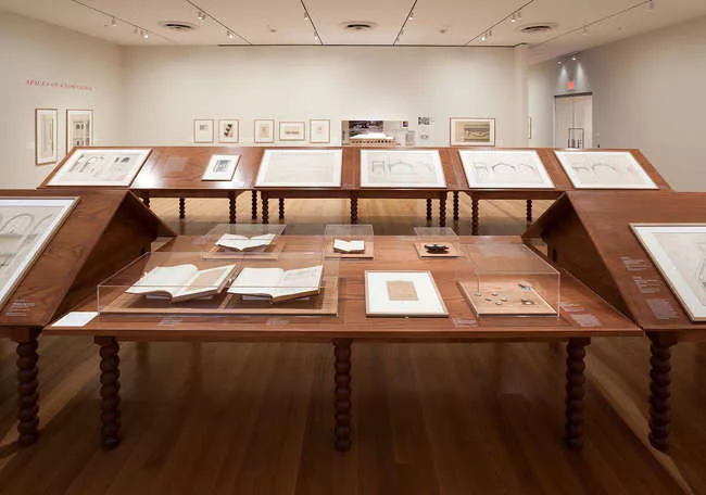 Installation view of exhibition 'Henri Labrouste: Structure Brought To Light.' March 10–June 24, 2013.