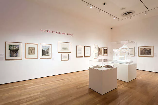 Installation view of exhibition 'Henri Labrouste: Structure Brought To Light.' March 10–June 24, 2013.