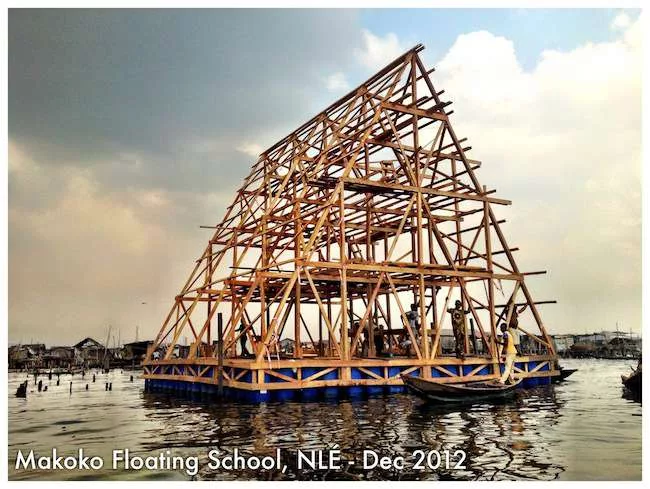 Lagos Shantytown Gets Floating Prototype School