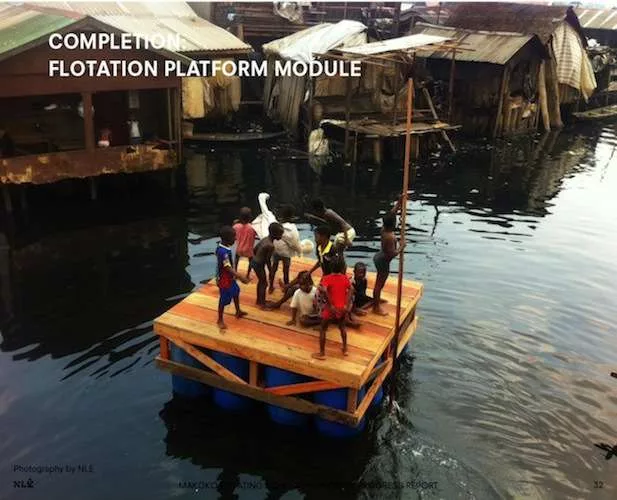 Lagos Shantytown Gets Floating Prototype School