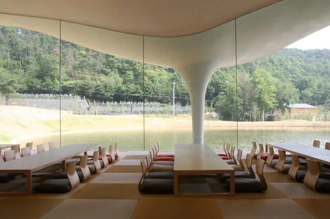 Meiso no Mori, Municipal Funeral Hall (2004-06), Kakamigahara-shi, Gifu, Japan