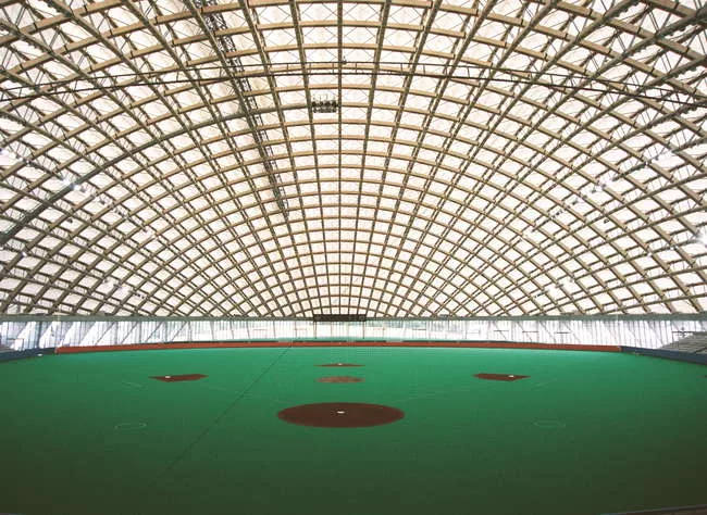 Dome in Odate (1993-97), Odate-shi, Akita, Japan