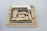 Model of a warehouse occupied by informal households, built by students at the University of Johannesburg.