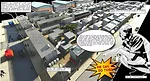 The exhibtion has a comic component depicting a re-settlement proposal for 11 sites in Marlboro South. The comic was produced by third year University of Johannesburg architecture student Jaco Jonker 